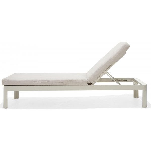 Portals loungegrupp 4 - Vit/teak