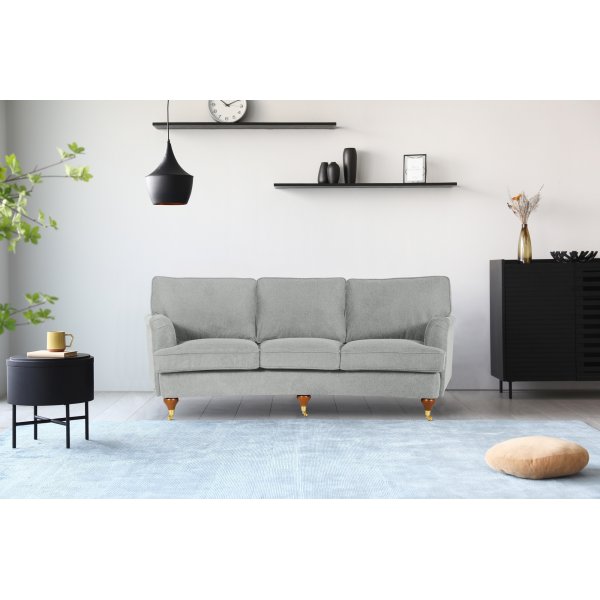 Howard 3-sits soffa grå 225 cm Howard 3-sits soffa grå 225 cm