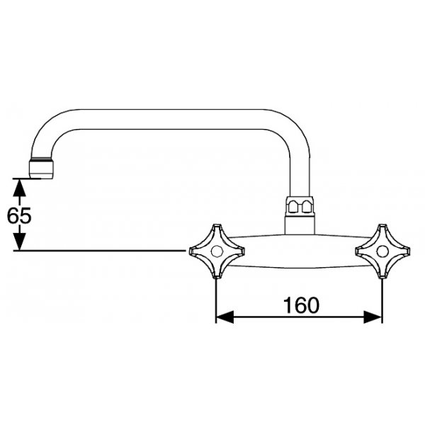 FM Mattsson Köksblandare Krom - 3030-0610 FM Mattsson Köksblandare Krom - 3030-0610