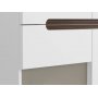Azteca Trio sk�nk med LED-belysning - Vit