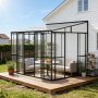 V�ggmonterat Uterum - 10,1 m� & Skjutd�rrar i Glas till Altan
