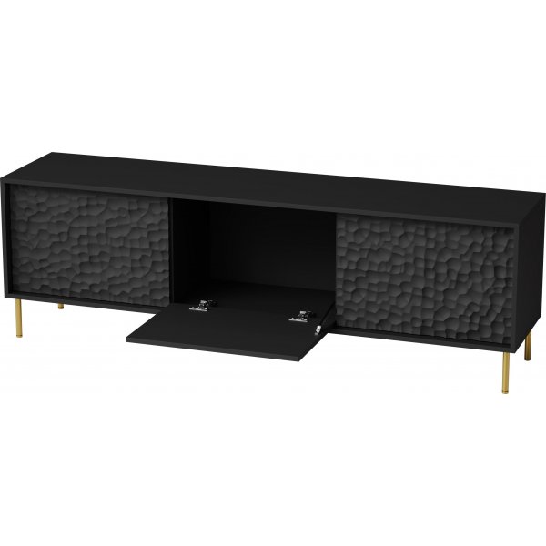 Bullet TV-b�nk - Svart/guld