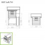 Lekstuga Loft 750 (FSC 100%)