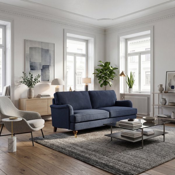 Soffa 2-sits mörkblå - Howard Soffa 2-sits mörkblå - Howard