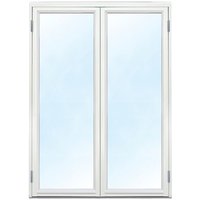 Parfönsterdörr - Helglasad 3-glas - Trä - U-värde 1,1