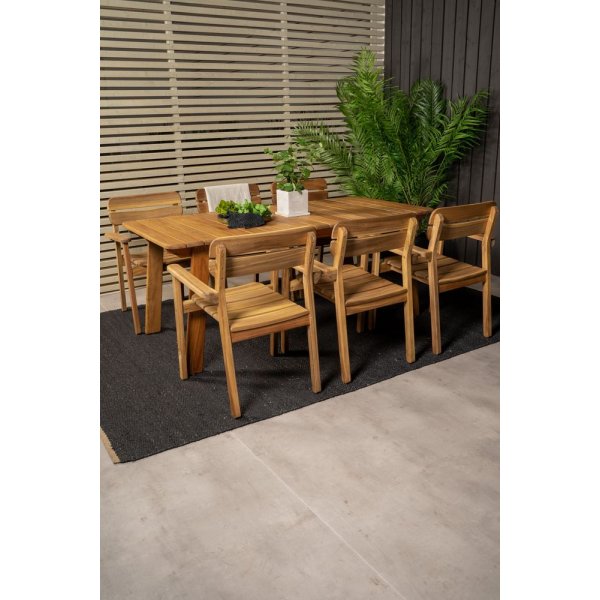 Malmby Matgrupp (180x90) - Natur - 6 Stolar Malmby Matgrupp (180x90) - Natur - 6 Stolar