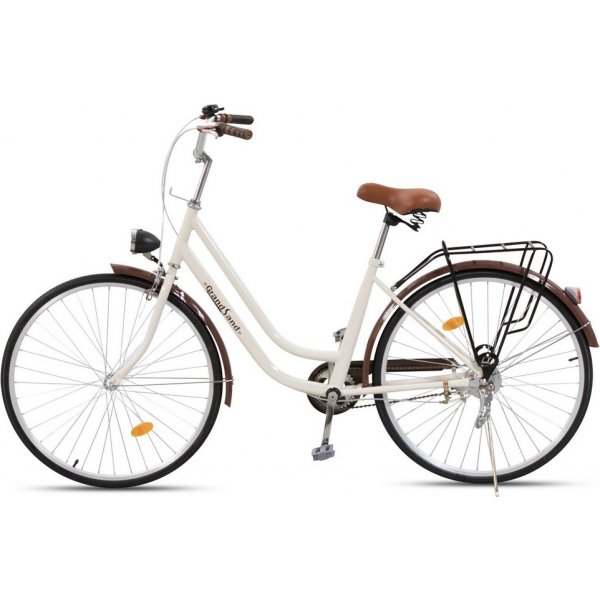 Damcykel Classic 26\\\" - Grddvit & brun
