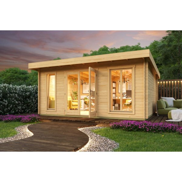 Attefallshus Clark C - 19,5 m² Attefallshus Clark C - 19,5 m²