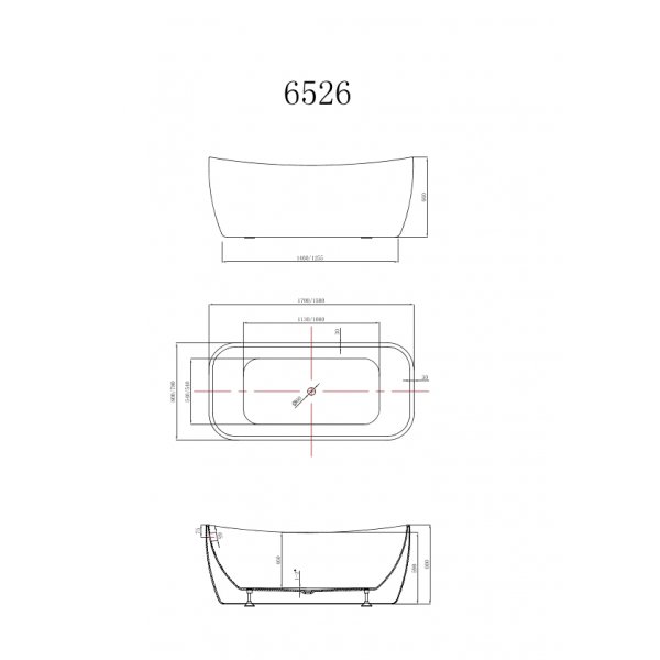 Badekar Hygieia - 150-170 cm Badekar Hygieia - 150-170 cm