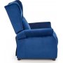 Reclinerf�t�lj i bl�tt tyg