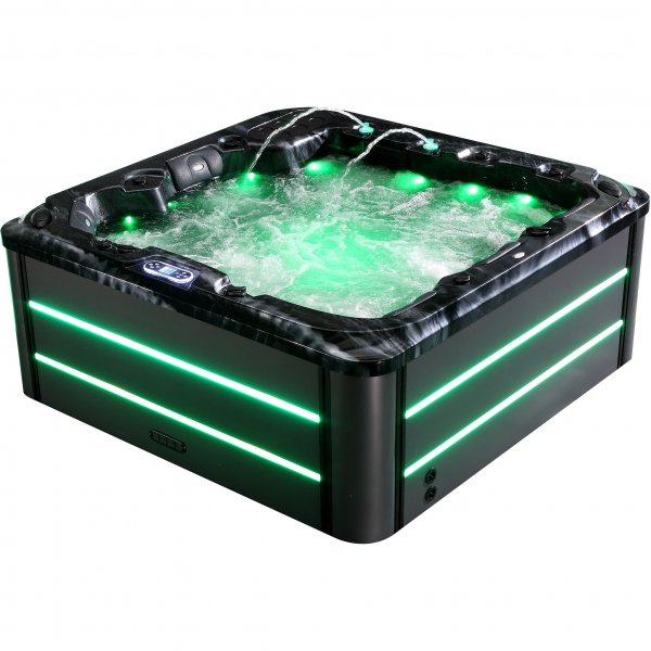 Spabad Vivid Dreams WiFi - 5-6 personer - Sort udgave Spabad Vivid Dreams WiFi - 5-6 personer - Sort udgave