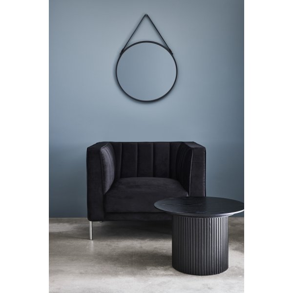 Scarlett soffbord �60 cm - Svart ask