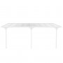 Altantak 5,6x2,5 m vit aluminium UV-skyddad kanalplast Altantak 5,6x2,5 m vit aluminium UV-skyddad kanalplast