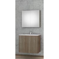Möbelpaket Primo 75 Kraft Wood med spegel Möbelpaket Primo 75 Kraft Wood med spegel