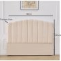 Sänggavel välvd beige 160 x 125 cm - Laholm Sänggavel välvd beige 160 x 125 cm - Laholm