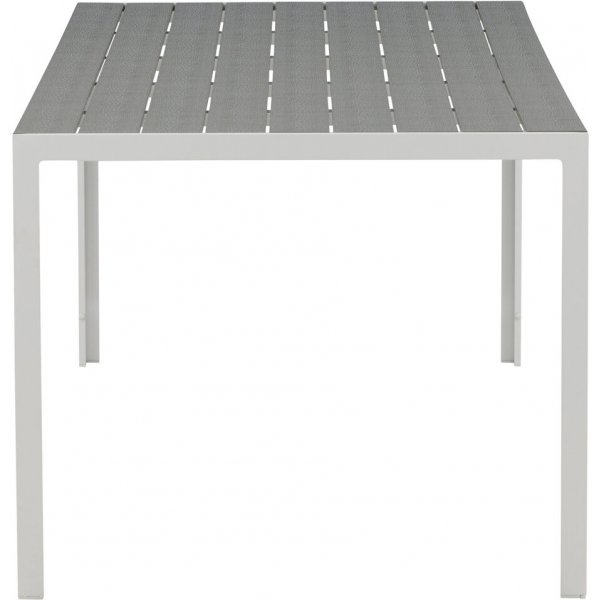 Chania Esstisch 205 x 90 cm - Grau/Weiß + Reinigungsspray für Gartenmöbel Chania Esstisch 205 x 90 cm - Grau/Weiß + Reinigungsspray für Gartenmöbel