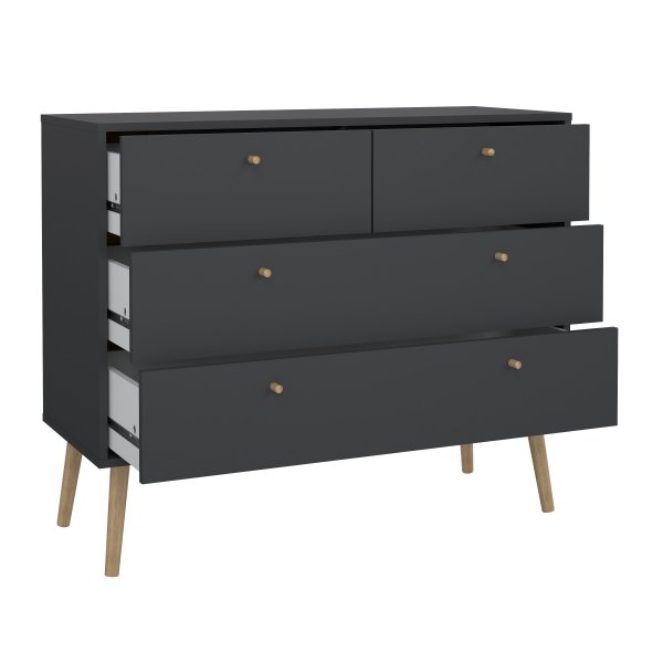Bodo Byr� 2 + 2 l�dor - Matt grey