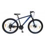 Mountainbike Aluminium Urban Terrain - 26\\\" Svart/Bl + Cykells