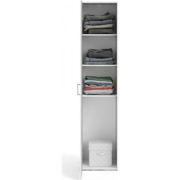 Space garderob vit - 40 cm bred - 175 cm h�g