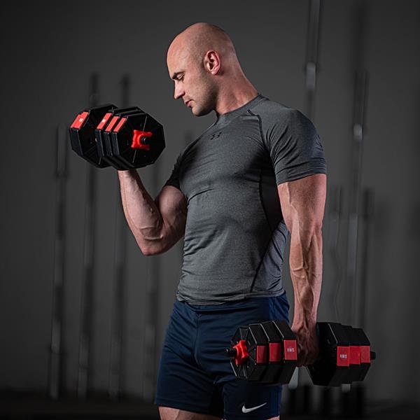 Verstellbares Hantelset - 40 kg