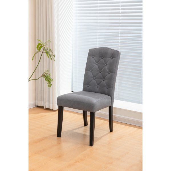 Lexington matstol - Gr�/svart