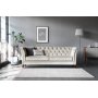 Soffa 3-sits Chesterfield beige - Milton Soffa 3-sits Chesterfield beige - Milton