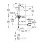 Grohe 1-grebs armatur til hndvask, DN 15 Allure 32146
