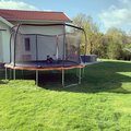 Kundebillede Trampolin med sikkerhedsnet - 425 cm