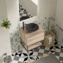 Badezimmerpaket - Calista | Soft-Close-Schubladen & LED-Spiegel | 80 cm