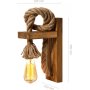 V�gglampa med rep och tr�