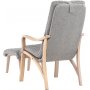 F�r� loungestol - Ljusgr�/Whitewash