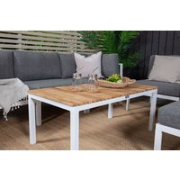 Bennbo Soffbord – Vit/Teak Bennbo Soffbord – Vit/Teak