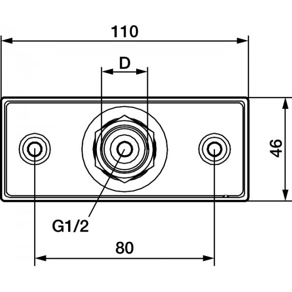 FM Mattsson Ventilfäste för Cu-rör FM Mattsson Ventilfäste för Cu-rör