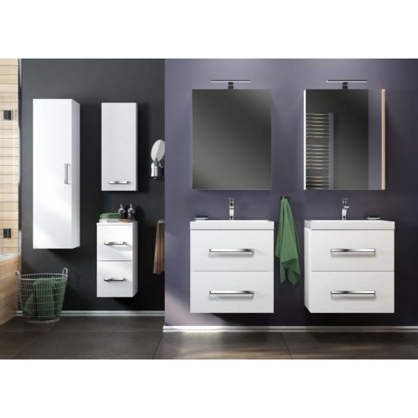 Badrumsmöbler Loreto 60 - vit Badrumsmöbler Loreto 60 - vit