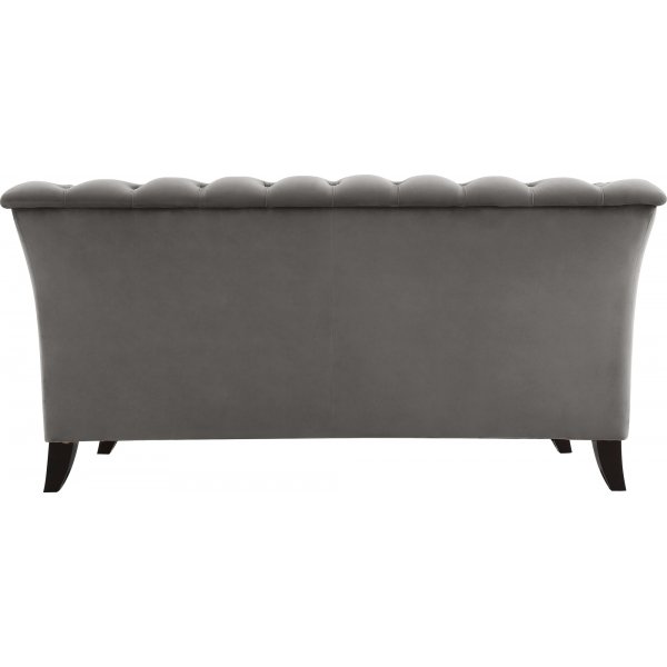 Soffa 2-sits chesterfield gr� - Henry