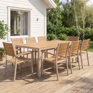 Utegrupp Las Vegas 8 karmstolar aluminium Sk�nska M�belhuset