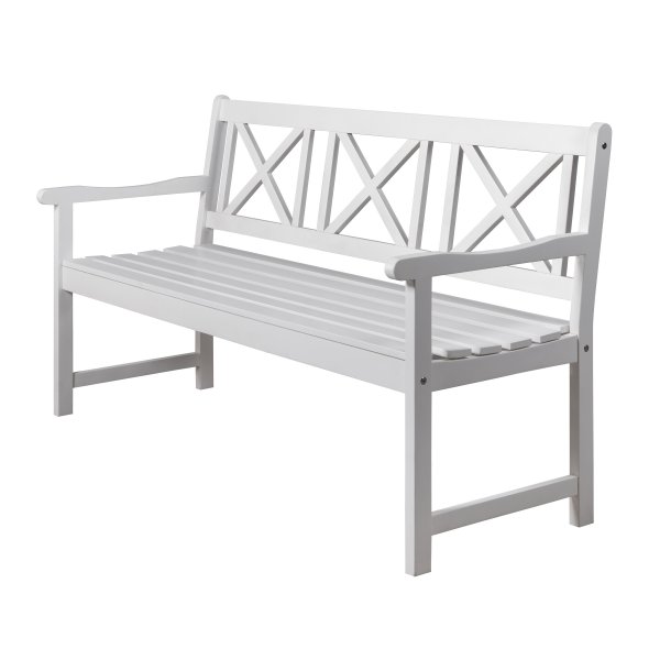 Bohus tr�dg�rdsb�nk 3-sits - Vit
