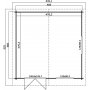 Attefallshus Sonja I - 23,5 m