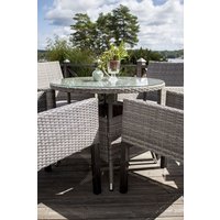 Frubol matbord runt – Grå Frubol matbord runt – Grå