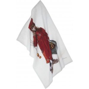 Idun k�kshandduk 50 x 70 cm - R�d