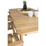 Malmby Matgrupp (180x90) - Natur - 6 Stolar