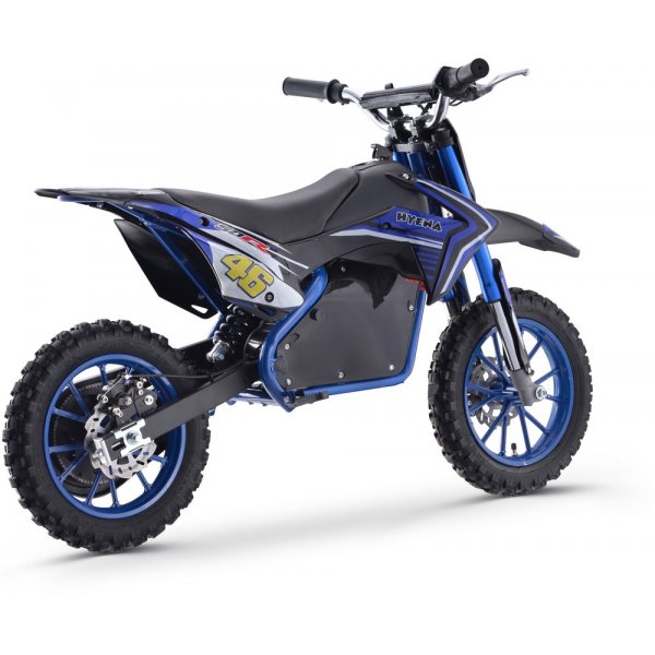 Minicross Hyena - Blå 500 W + Reflexsele Minicross Hyena - Blå 500 W + Reflexsele