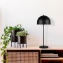 Can bordslampa - Svart