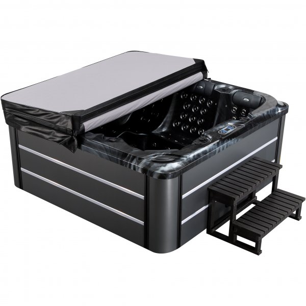 Spabad Vivid Dreams WiFi - 5-6 personer - Sort udgave Spabad Vivid Dreams WiFi - 5-6 personer - Sort udgave