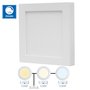 Square LED spotlight - 1400lm (utanpliggande alt. inflld)