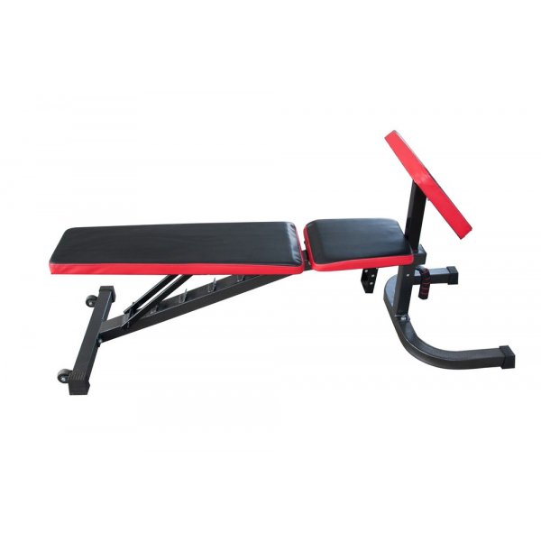 Stllbar trningsbnk med curlstation 1001