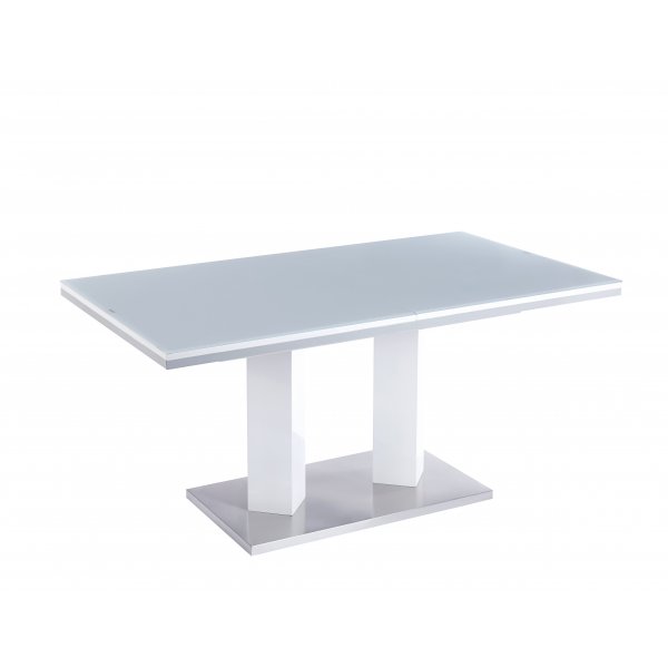Colombia matbord f�rl�ngningbart 160-200 cm - Vit