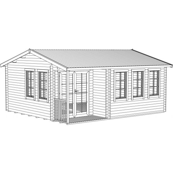 Attefallhus Melody Gold - 29 m² Attefallhus Melody Gold - 29 m²