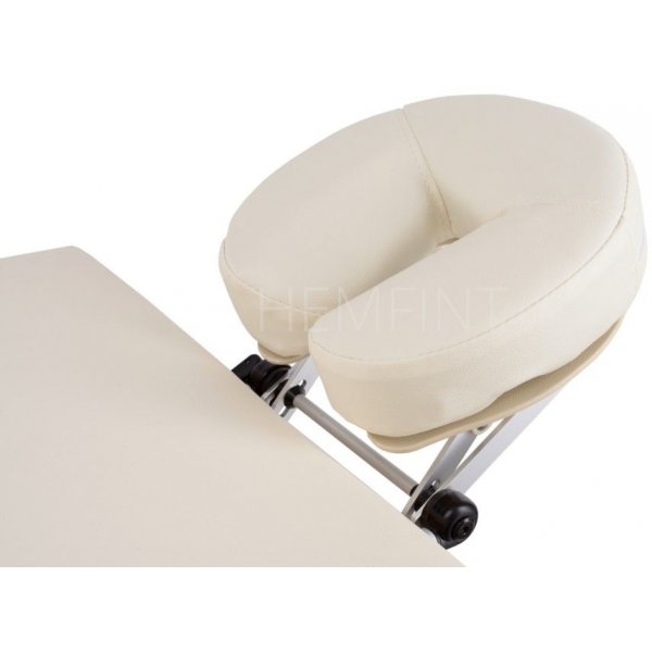 Massagebänk med träben - 4 zoner - Enfärgad Massagebänk med träben - 4 zoner - Enfärgad