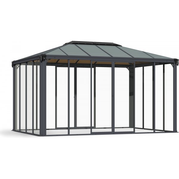 Canopia Ledro Drivhus Orangeri 12,7 m² - Grå Canopia Ledro Drivhus Orangeri 12,7 m² - Grå